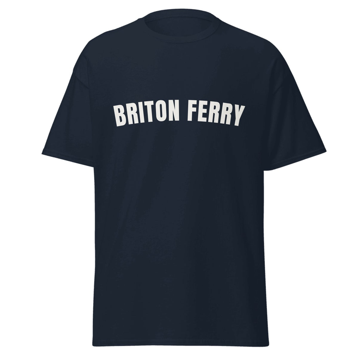 Briton Ferry Varsity T-Shirt in Navy