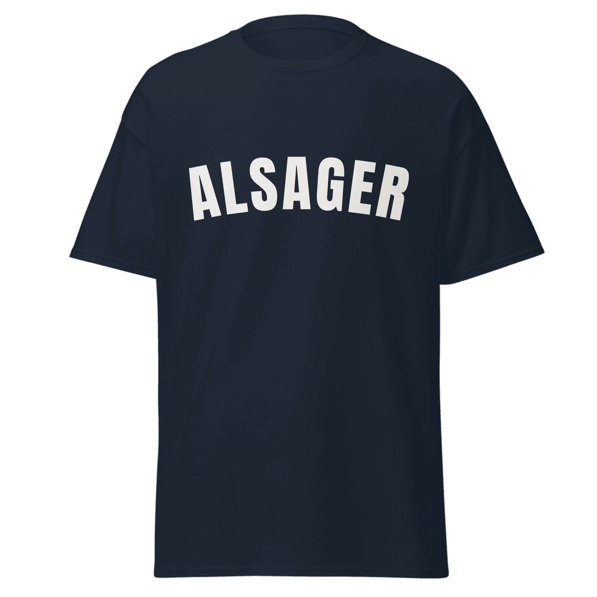 Alsager Varsity T-Shirt in Navy
