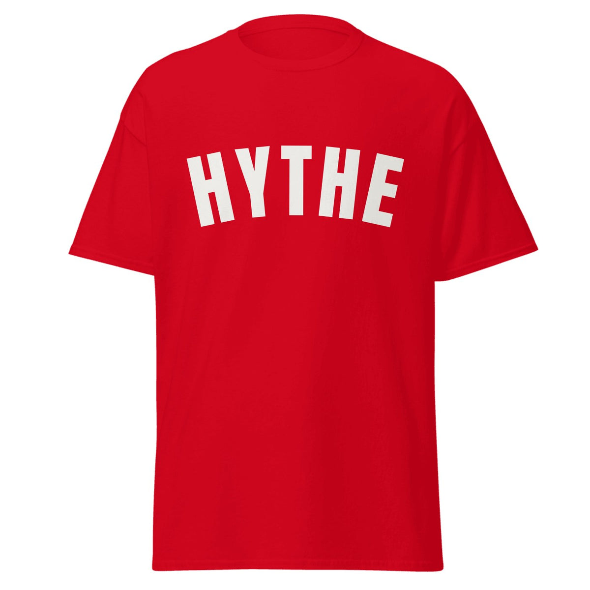 Hythe Varsity T-Shirt in Red