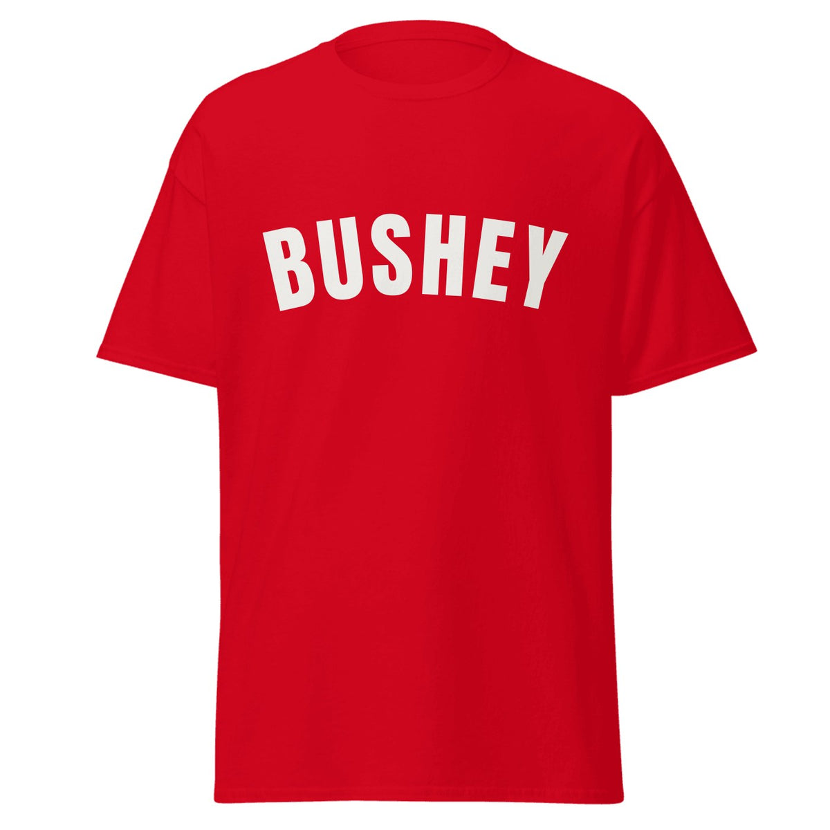 Bushey Varsity T-Shirt in Red