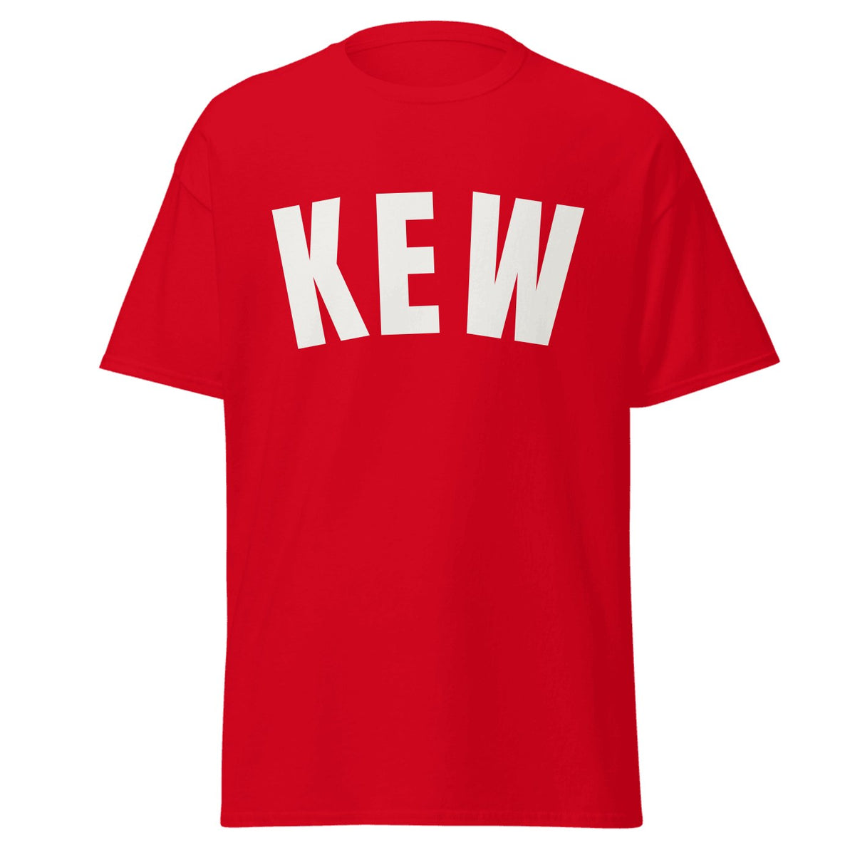 Kew Varsity T-Shirt in Red