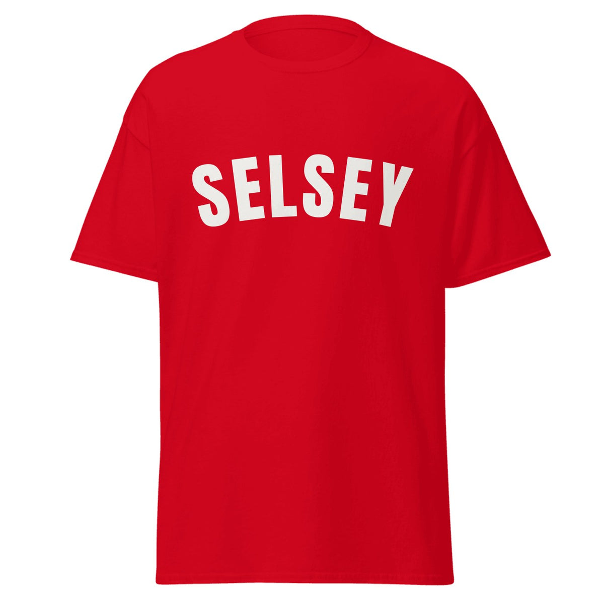 Selsey Varsity T-Shirt in Red