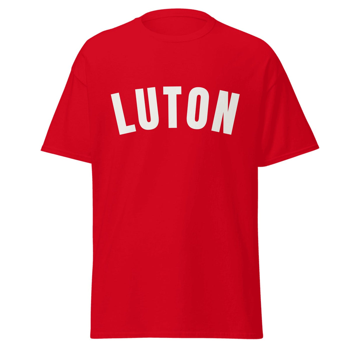 Luton Varsity T-Shirt in Red