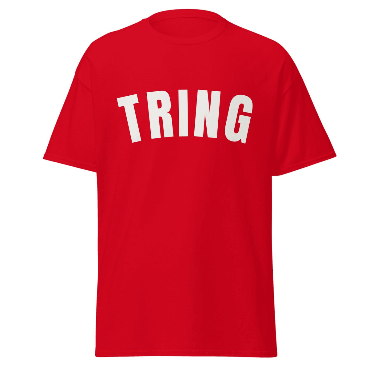 Tring Varsity T-Shirt in Red