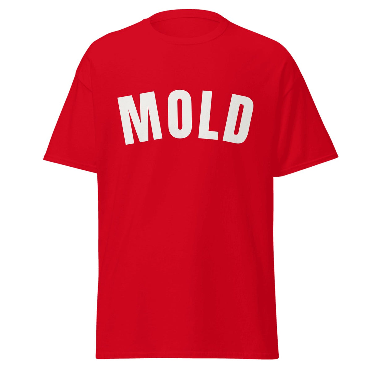 Mold Varsity T-Shirt in Red