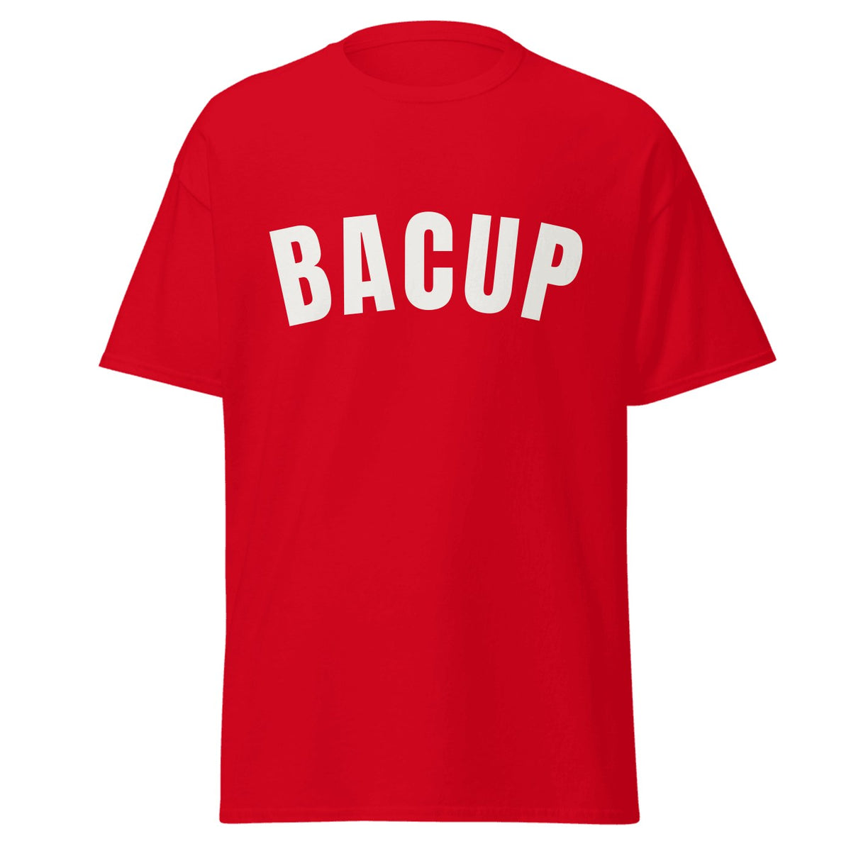 Bacup Varsity T-Shirt in Red