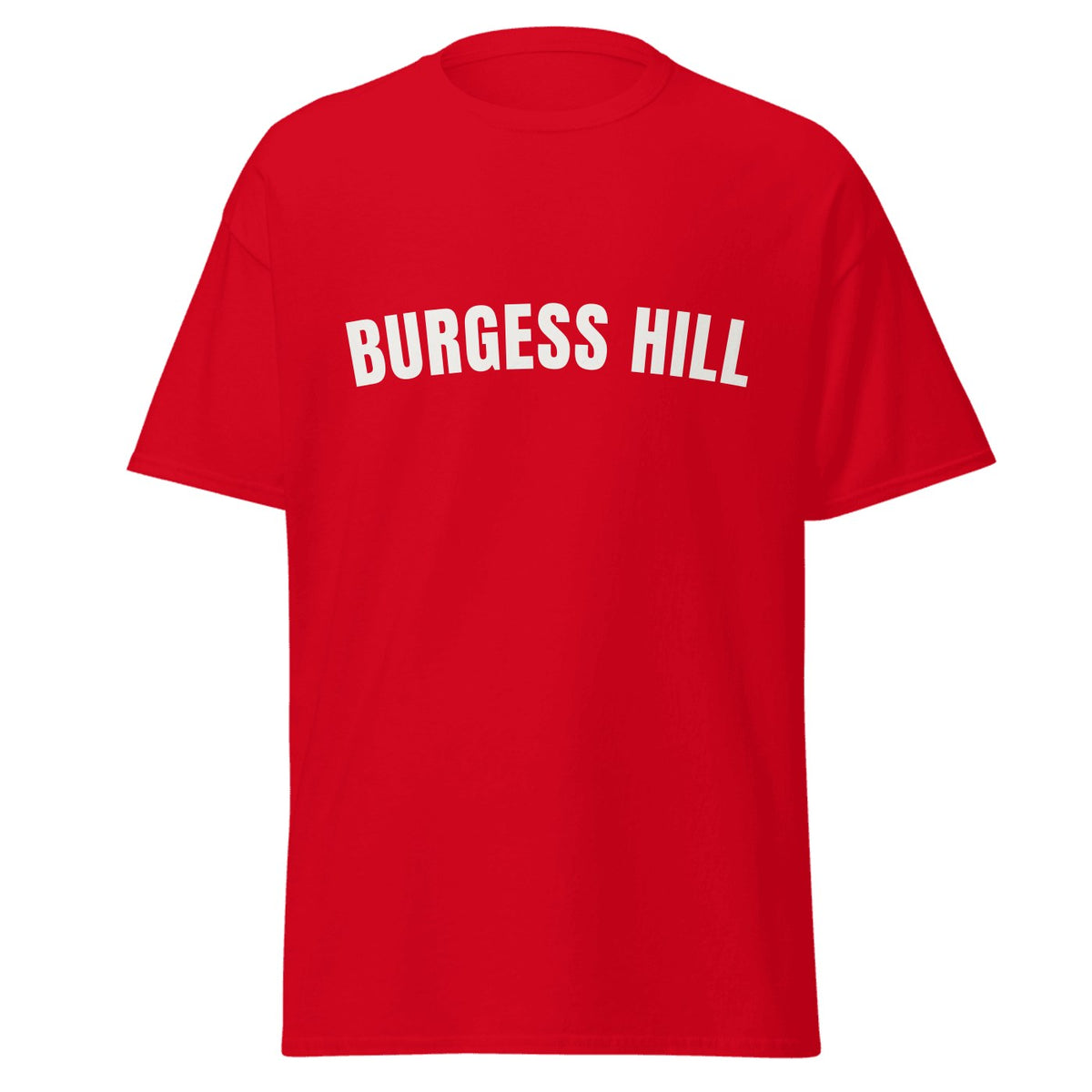 Burgess Hill Varsity T-Shirt in Red
