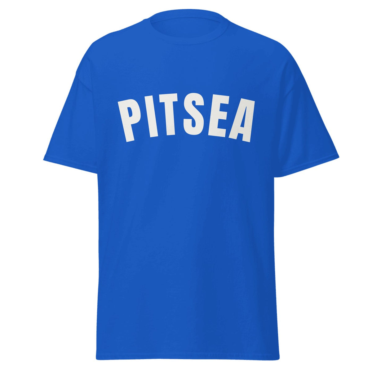 Pitsea Varsity T-Shirt in Royal Blue