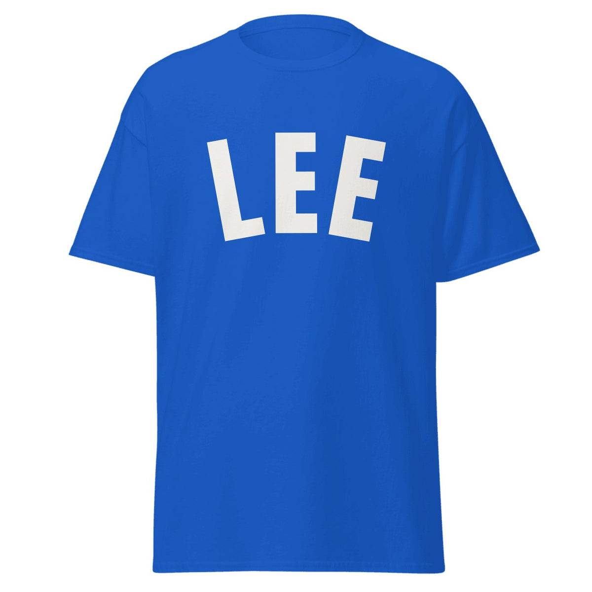 Lee Varsity T-Shirt in Royal Blue