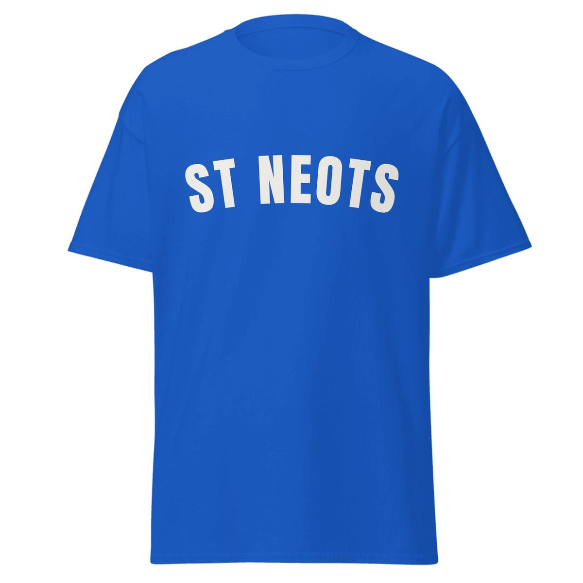 St Neots Varsity T-Shirt in Royal Blue