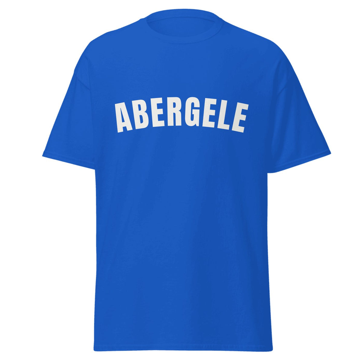 Abergele Varsity T-Shirt in Royal Blue
