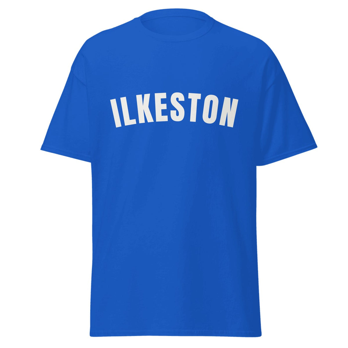 Ilkeston Varsity T-Shirt in Royal Blue