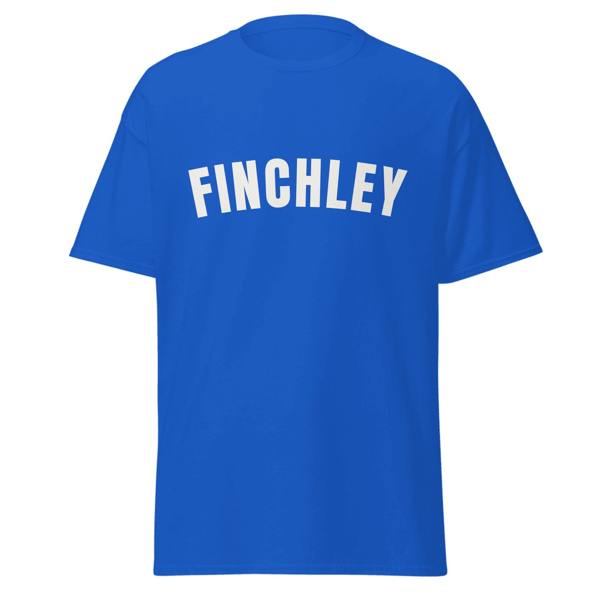 Finchley Varsity T-Shirt in Royal Blue