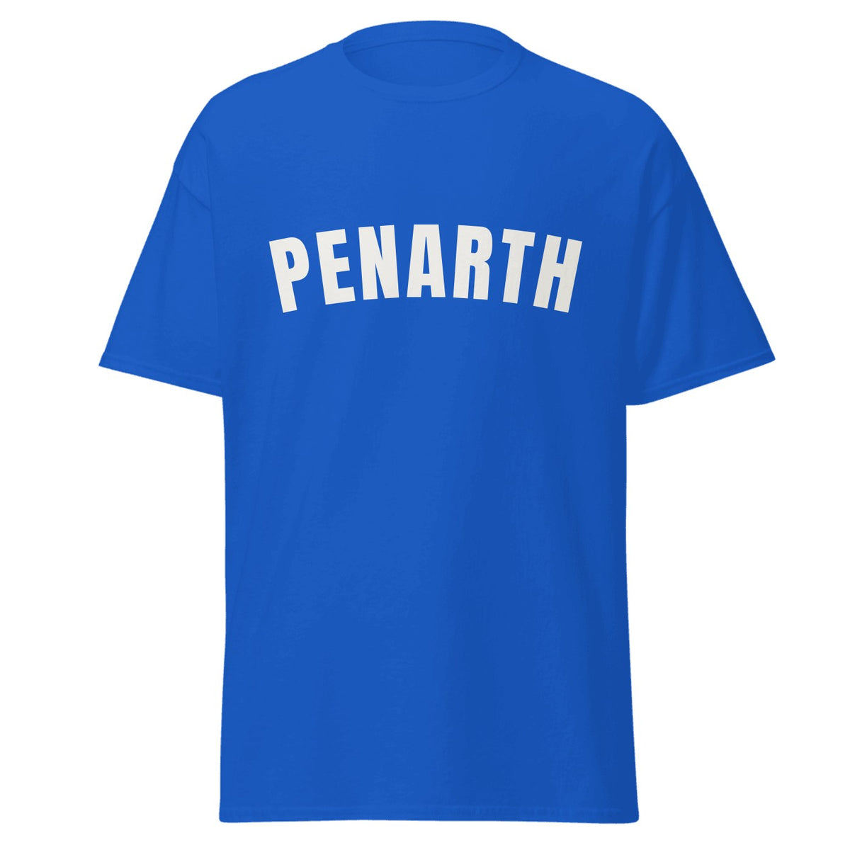 Penarth Varsity T-Shirt in Royal Blue