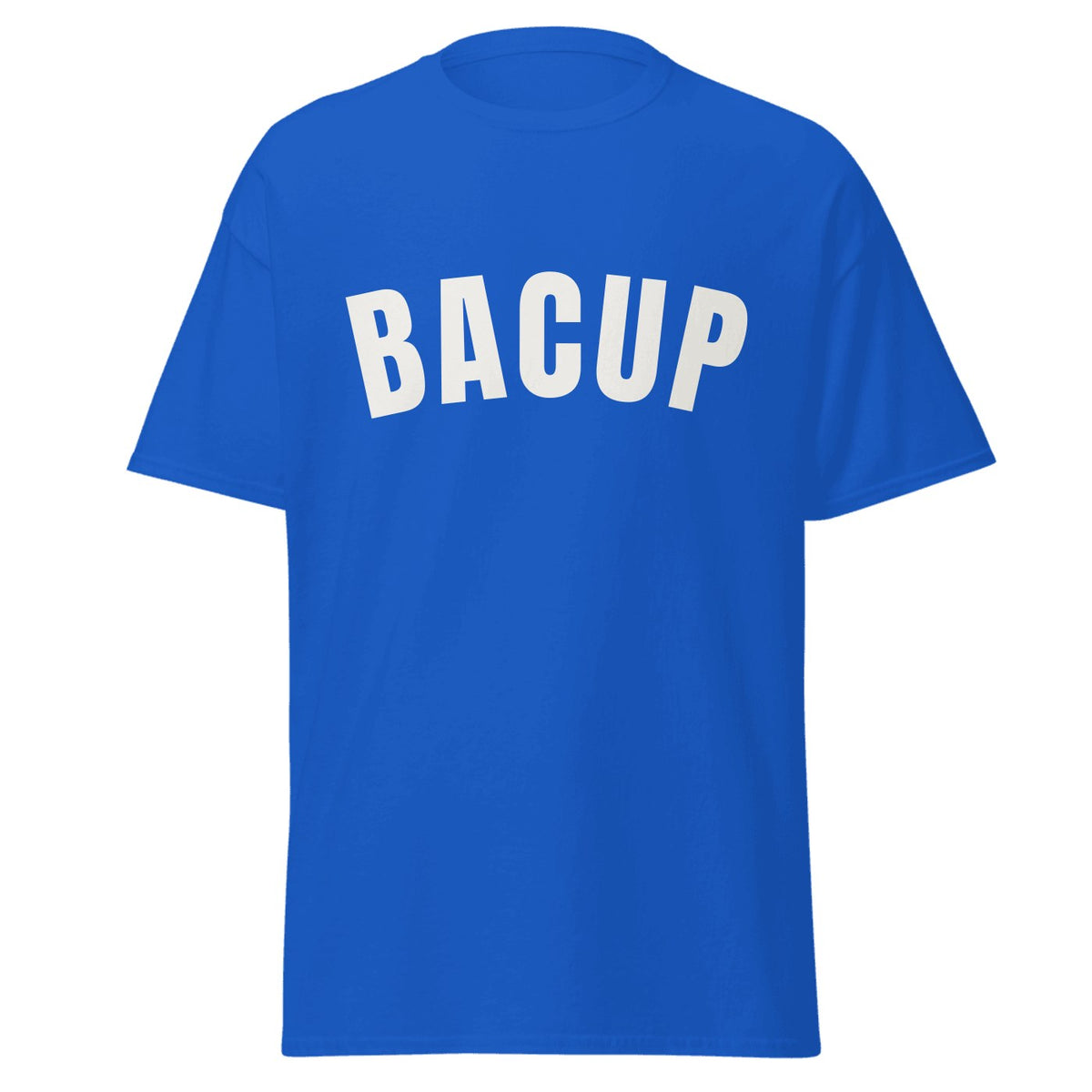 Bacup Varsity T-Shirt in Royal Blue