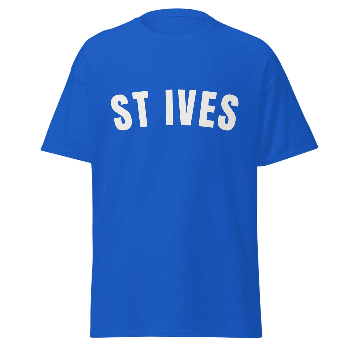 St Ives Varsity T-Shirt in Royal Blue