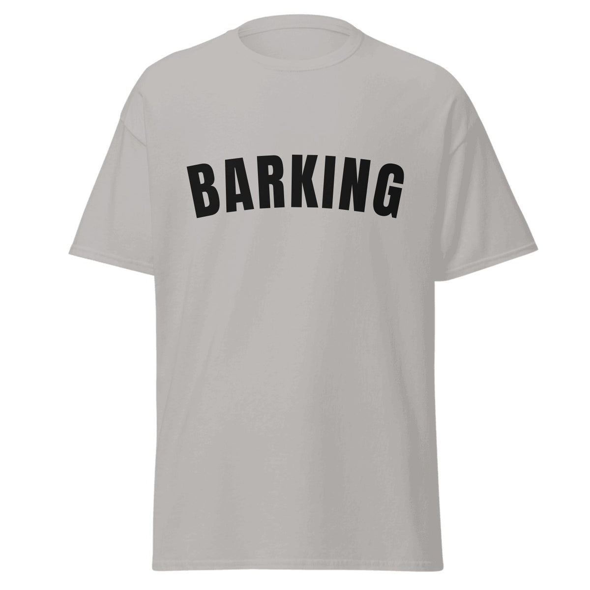 Barking Varsity T-Shirt in Sport Grey