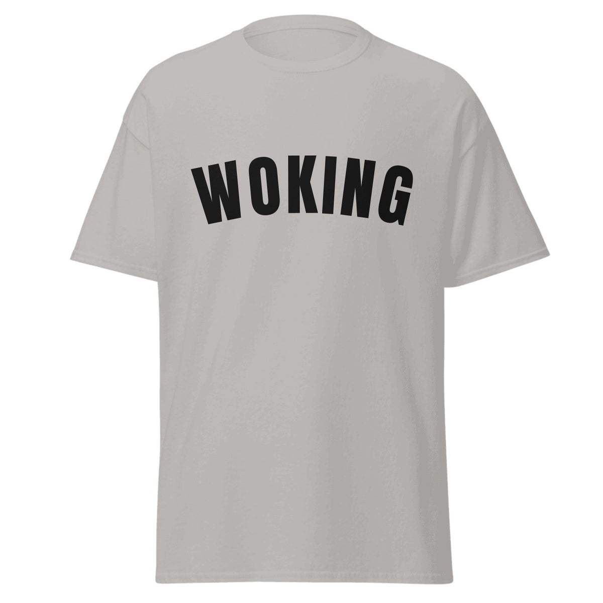 Woking Varsity T-Shirt in Sport Grey