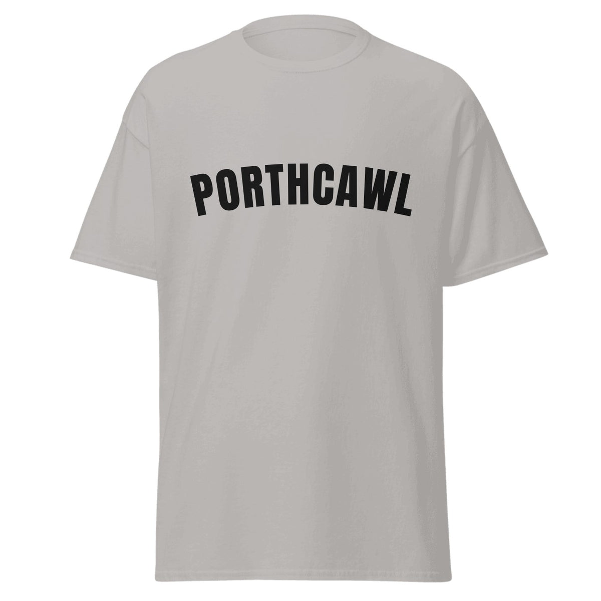 Porthcawl Varsity T-Shirt in Sport Grey