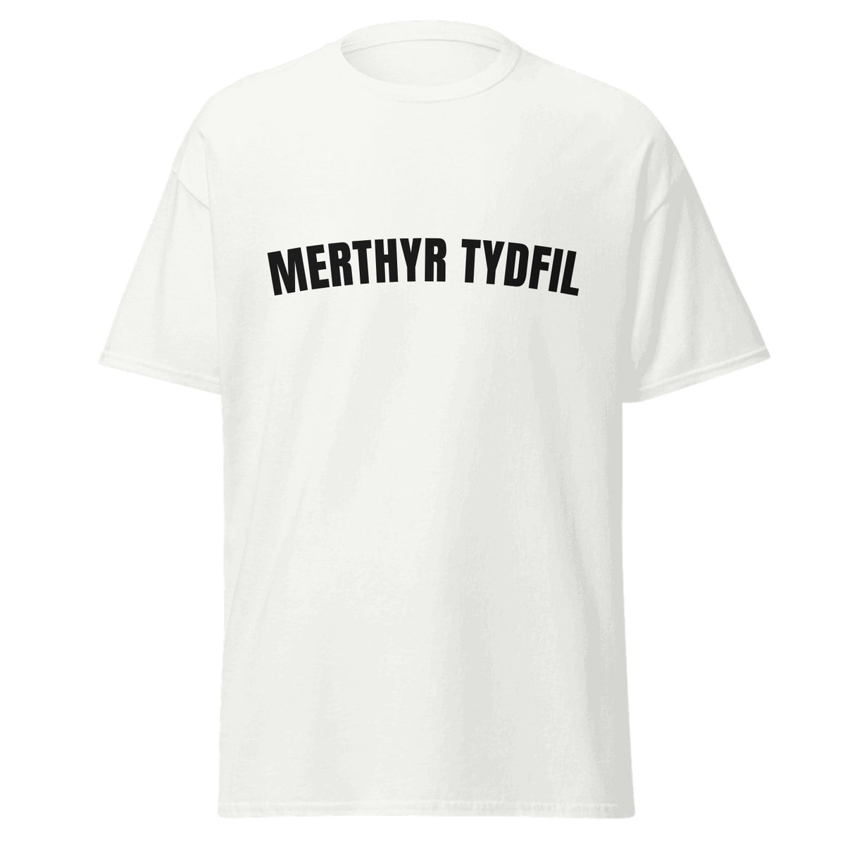 Merthyr Tydfil Varsity T-Shirt in White