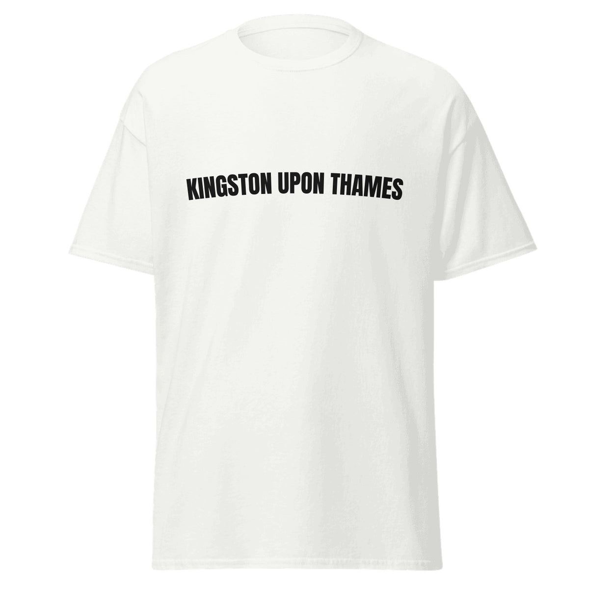 Kingston upon Thames Varsity T-Shirt in White