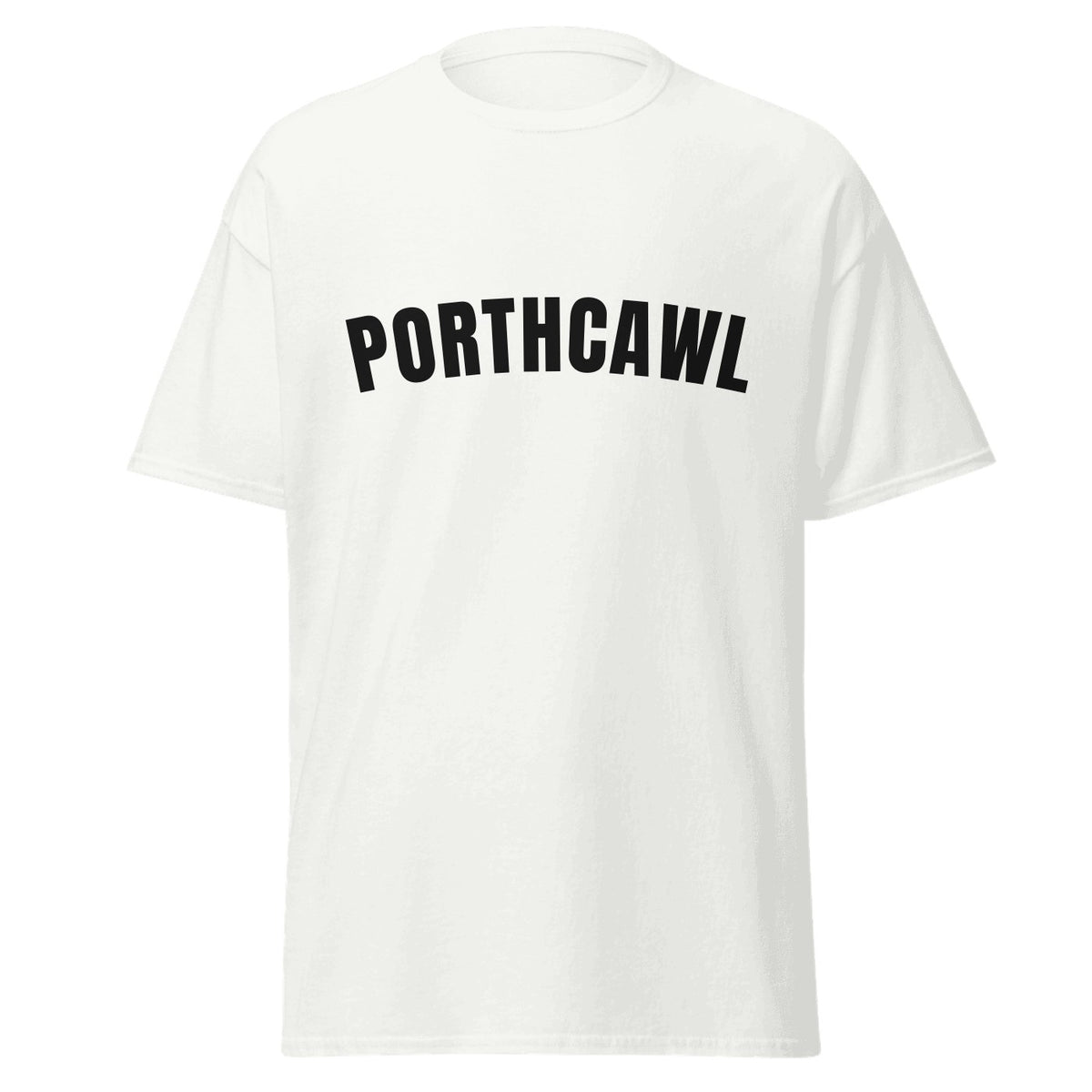 Porthcawl Varsity T-Shirt in White