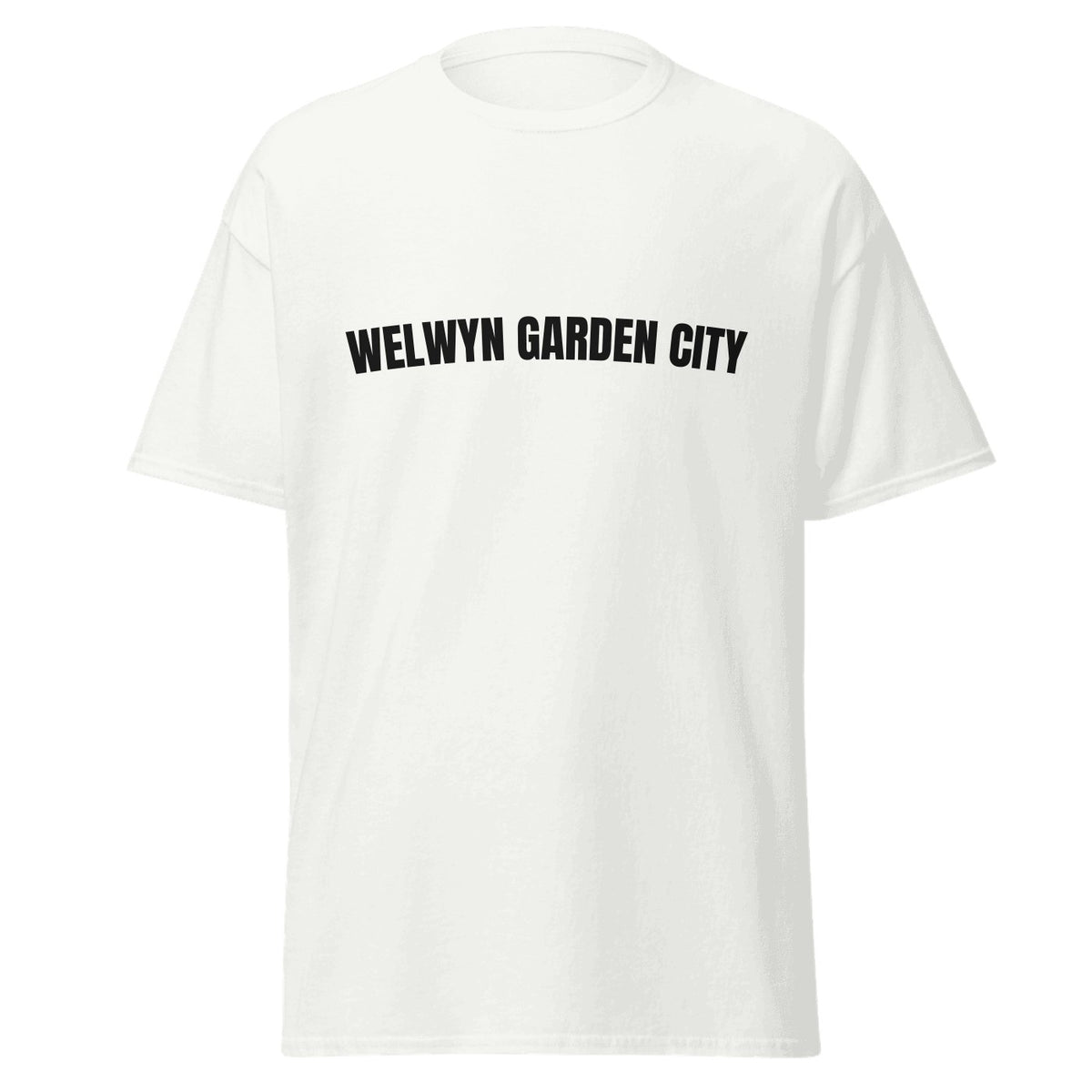 Welwyn Garden City Varsity T-Shirt in White
