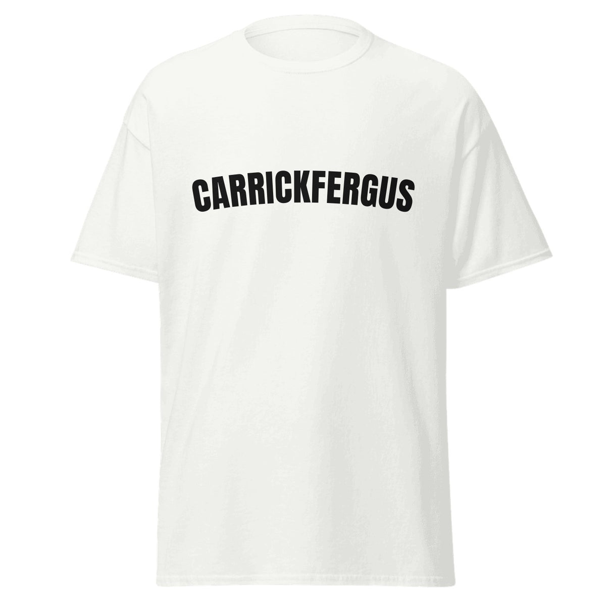 Carrickfergus Varsity T-Shirt in White