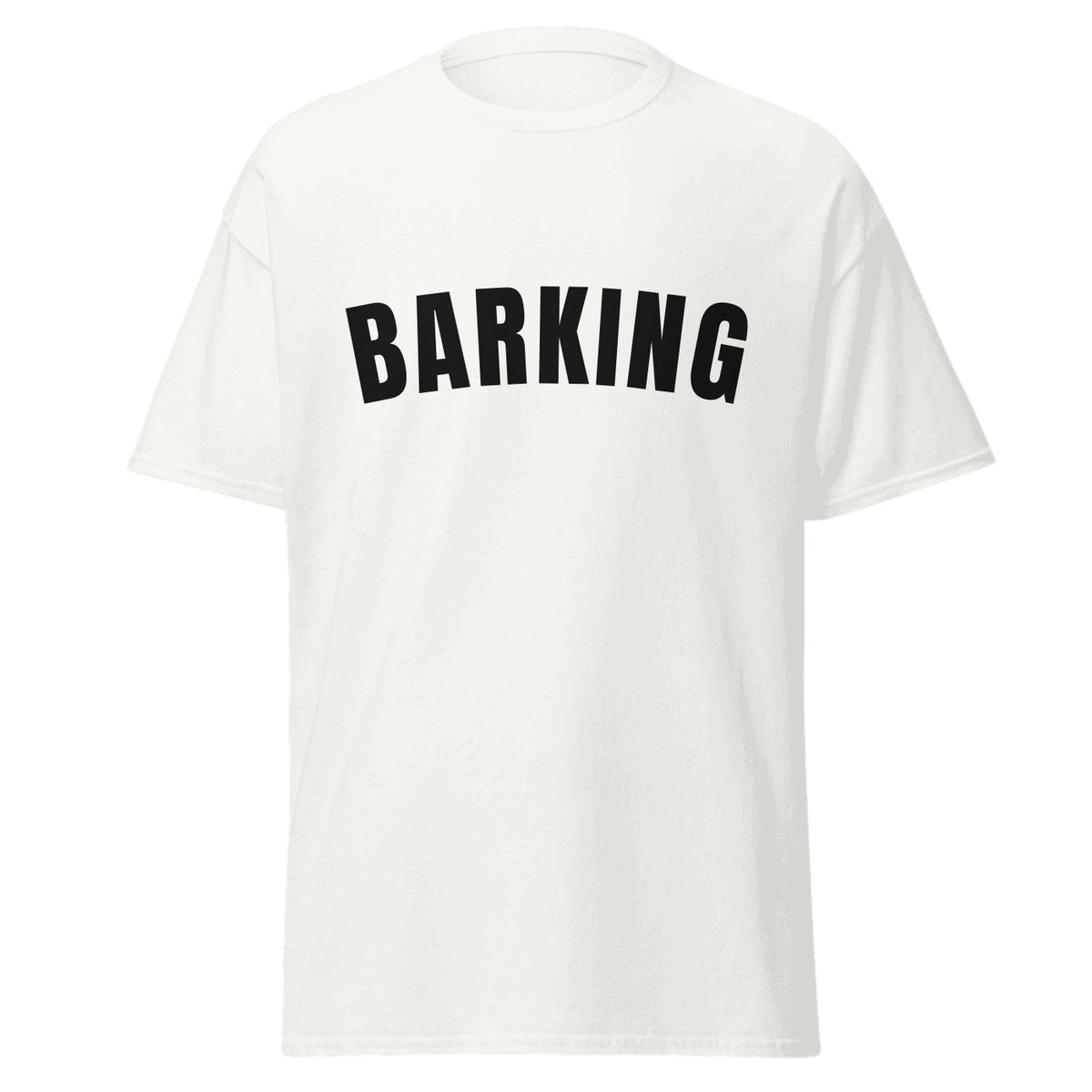 Barking Varsity T-Shirt in White