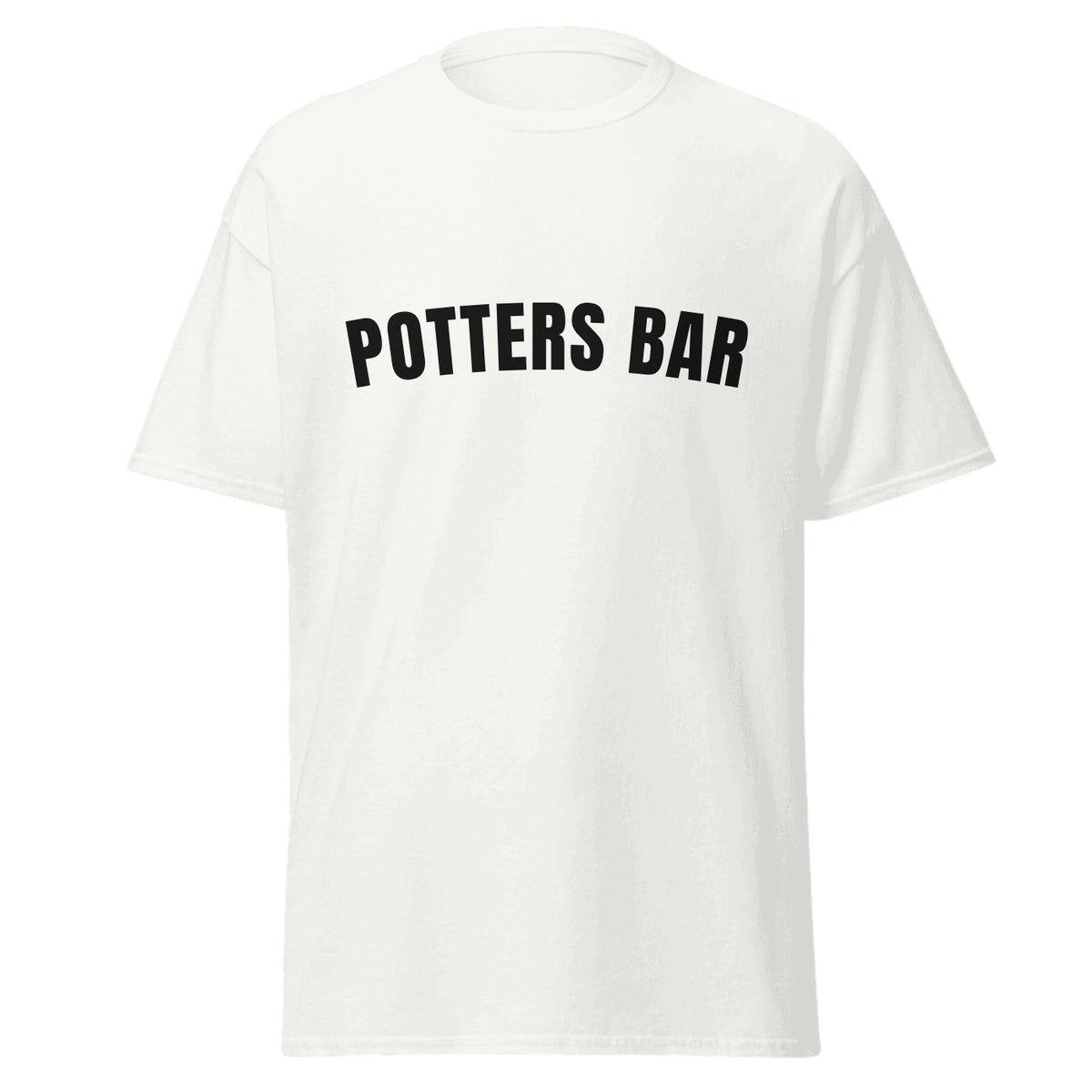 Potters Bar Varsity T-Shirt in White